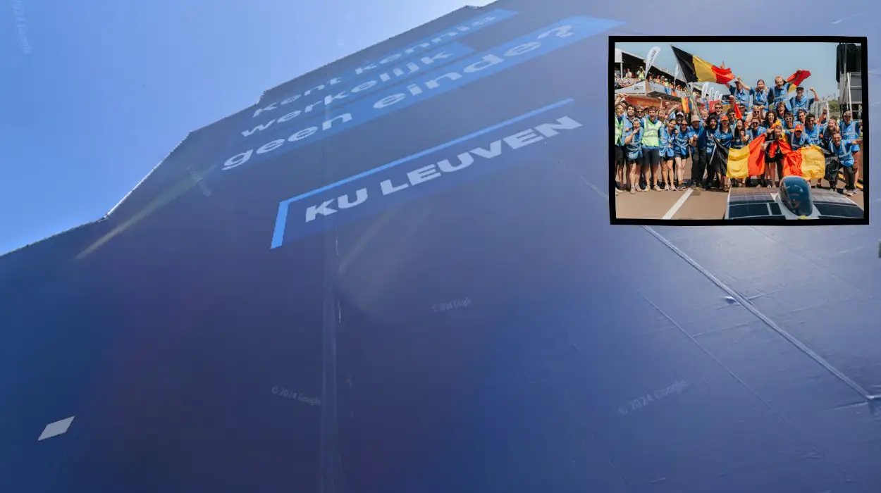 KU Leuven Solar Team placed 16th in the 3000 km Australia race